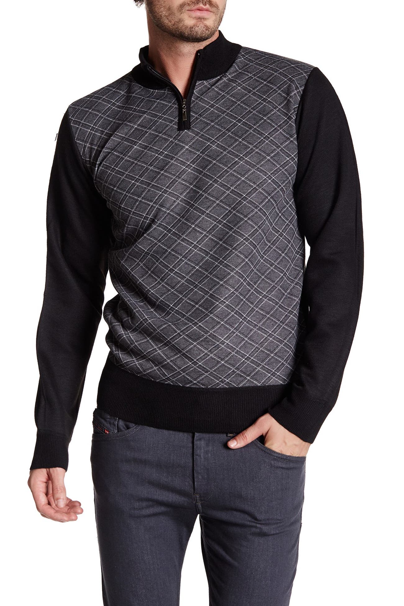 Download Yoki | Quarter Zip Mock Neck Sweater | Nordstrom Rack