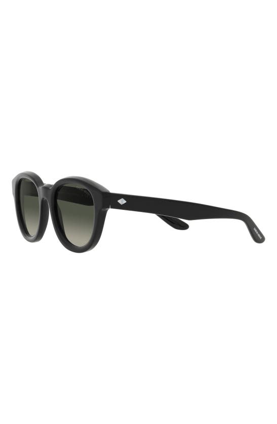 Shop Armani Exchange 49mm Gradient Small Phantos Sunglasses In Black
