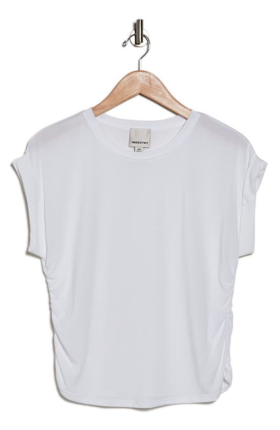Shop Industry Republic Clothing Side Ruched Top In White