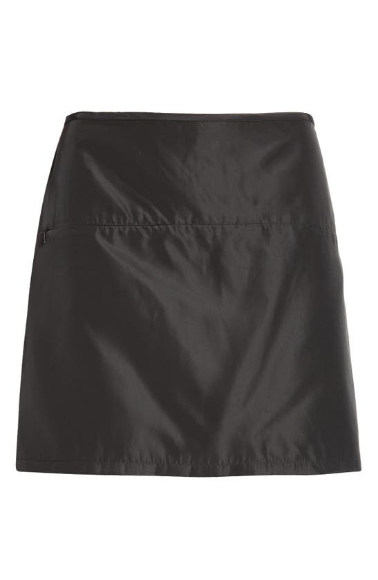 Sandy Liang Freda Miniskirt In Black