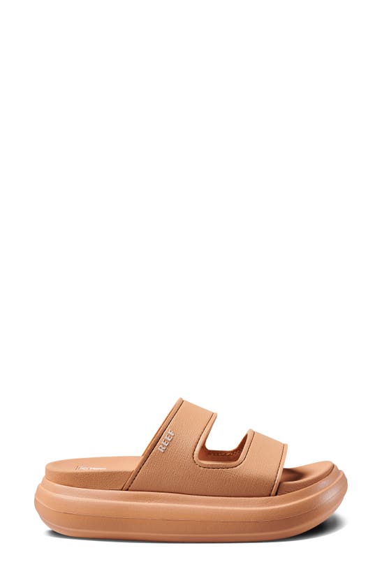 Reef Bondi Platform Slide Sandal In Natural