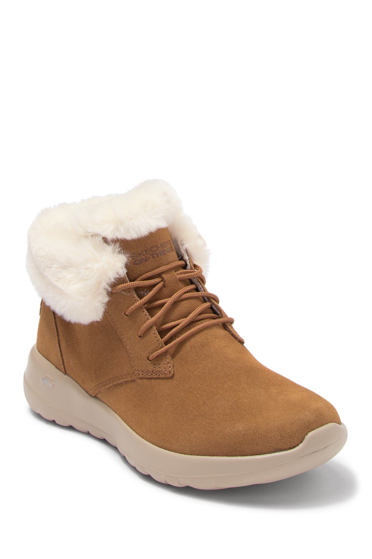 skechers on the go joy boots lace up
