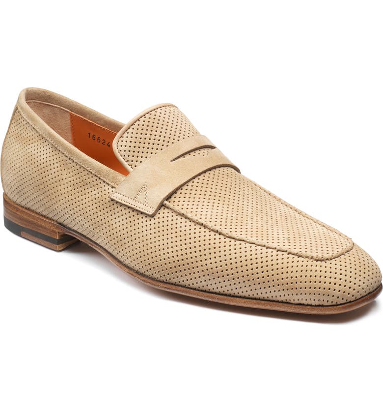 Santoni Joseph Penny Loafer (Men) | Nordstrom