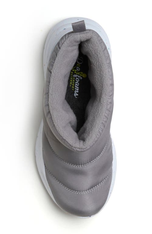 Dearfoams Texoma Regrind Boot In Medium Grey
