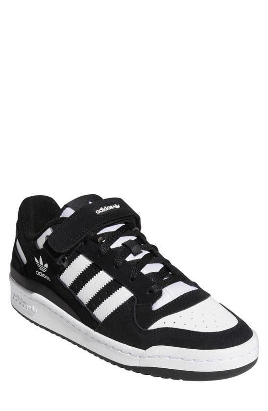 Adidas Originals Forum Low Sneaker In Ftwr White/ Core Black