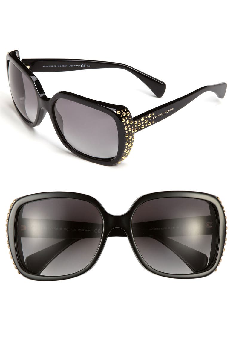 Alexander McQueen 60mm Sunglasses | Nordstrom