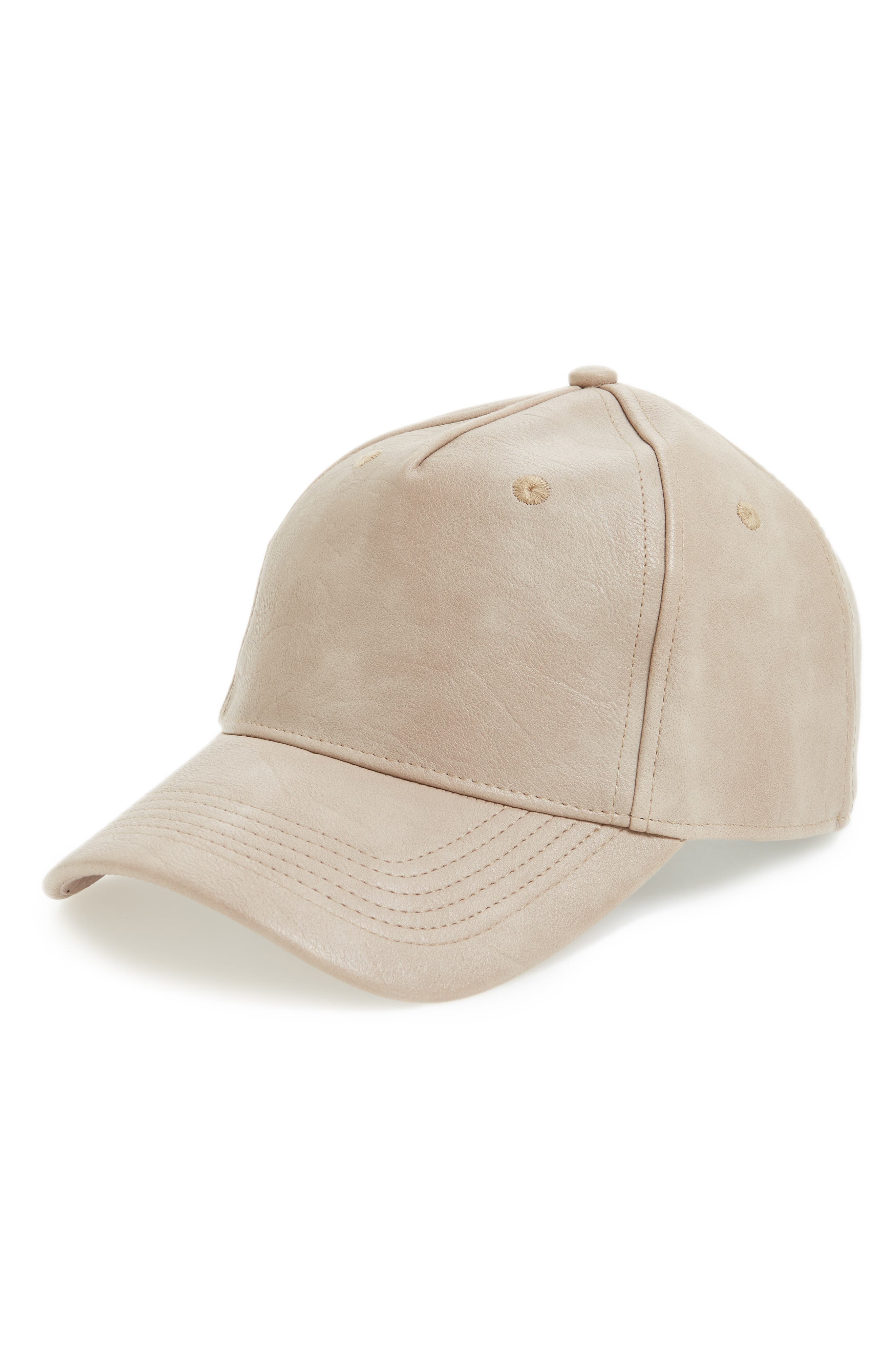 BP. Faux Leather Ball Cap Nordstrom