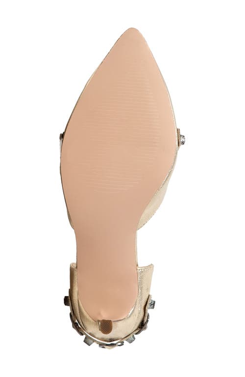 CHASE & CHLOE CHASE AND CHLOE POINTED TOE D'ORSAY PUMP