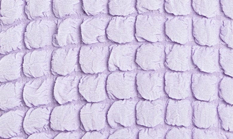 English Factory Textured Mock Neck Top In Lavender