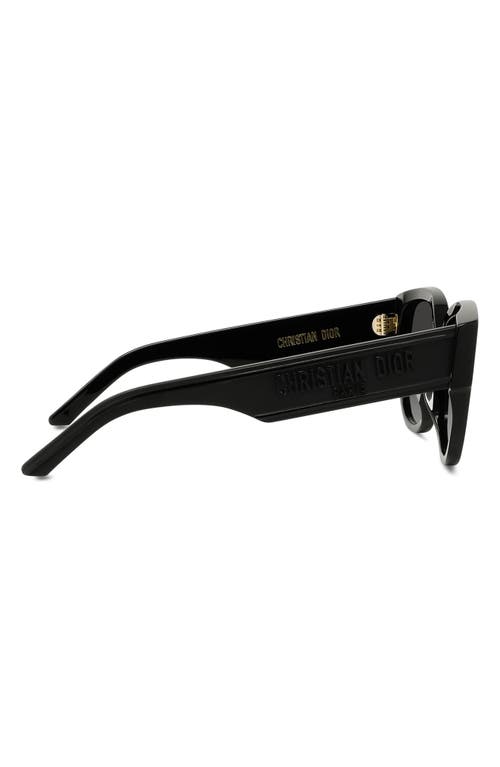 Dior Wil Bu 54mm Cat Eye Sunglasses In Black/grey