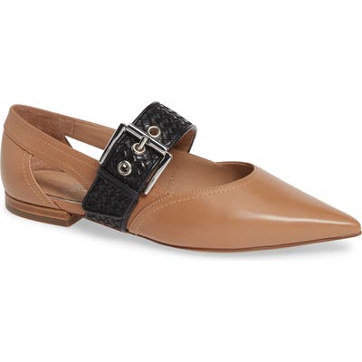 Linea Paolo Naomi Mary Jane Flat, Beige
