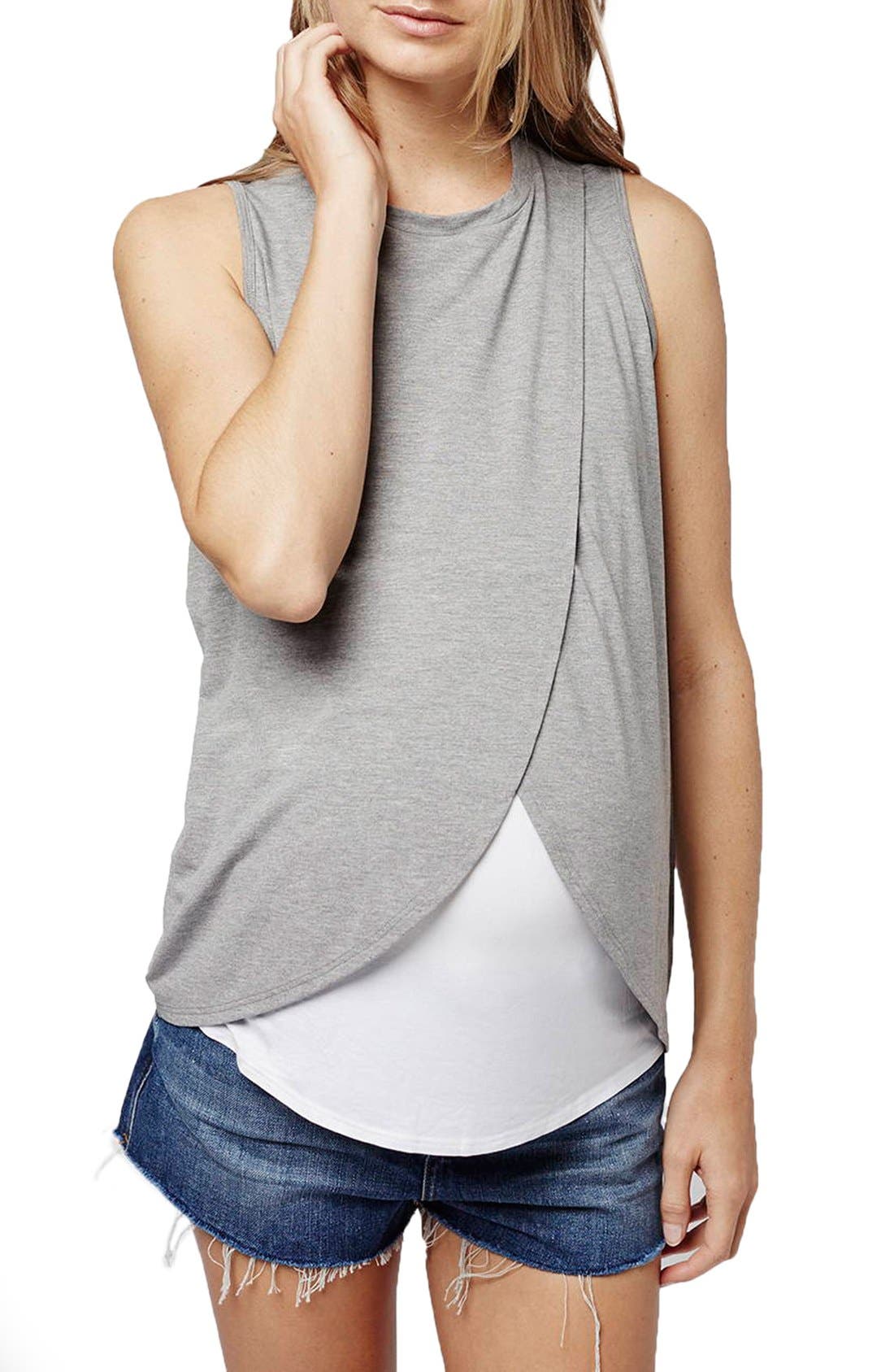 Wrap Maternity/Nursing Tank Nordstrom