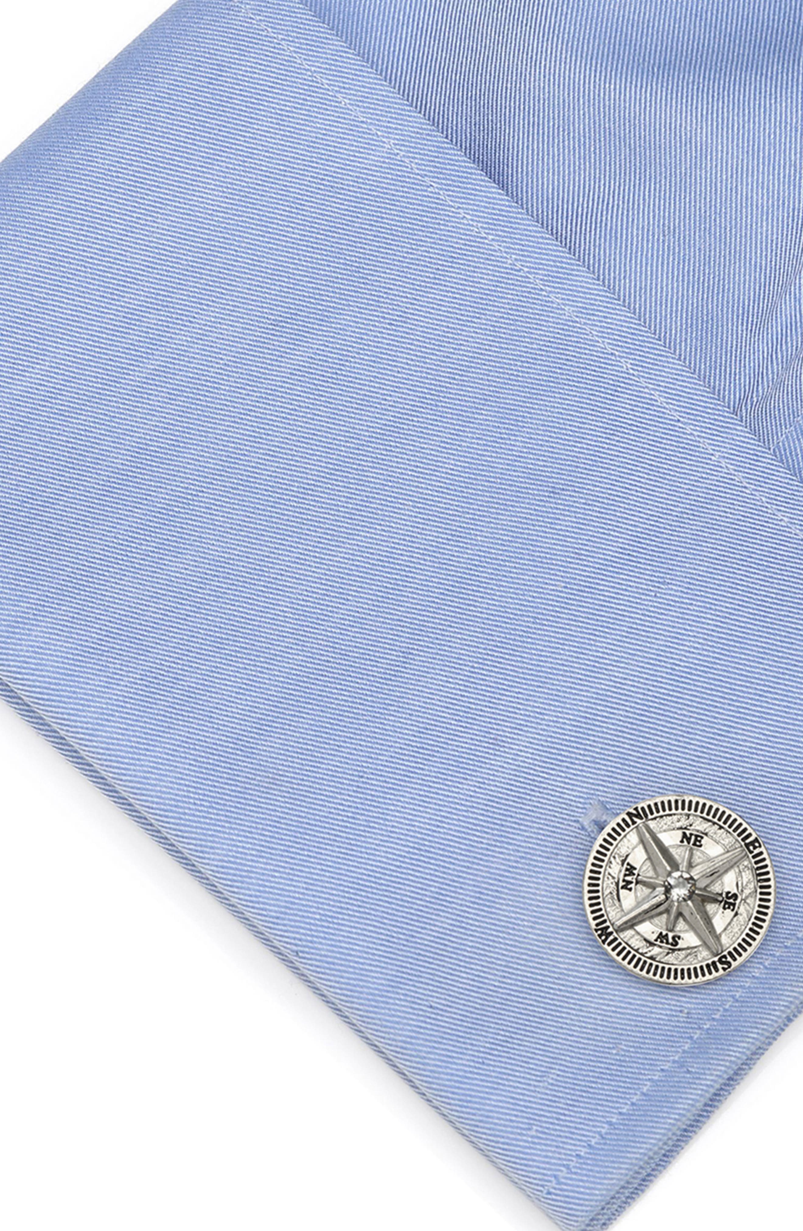 Cufflinks, Inc. Compass Stainless Steel Cuff Links Nordstrom