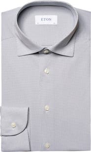 Eton Men's Slim-Fit Geometric Print Shirt