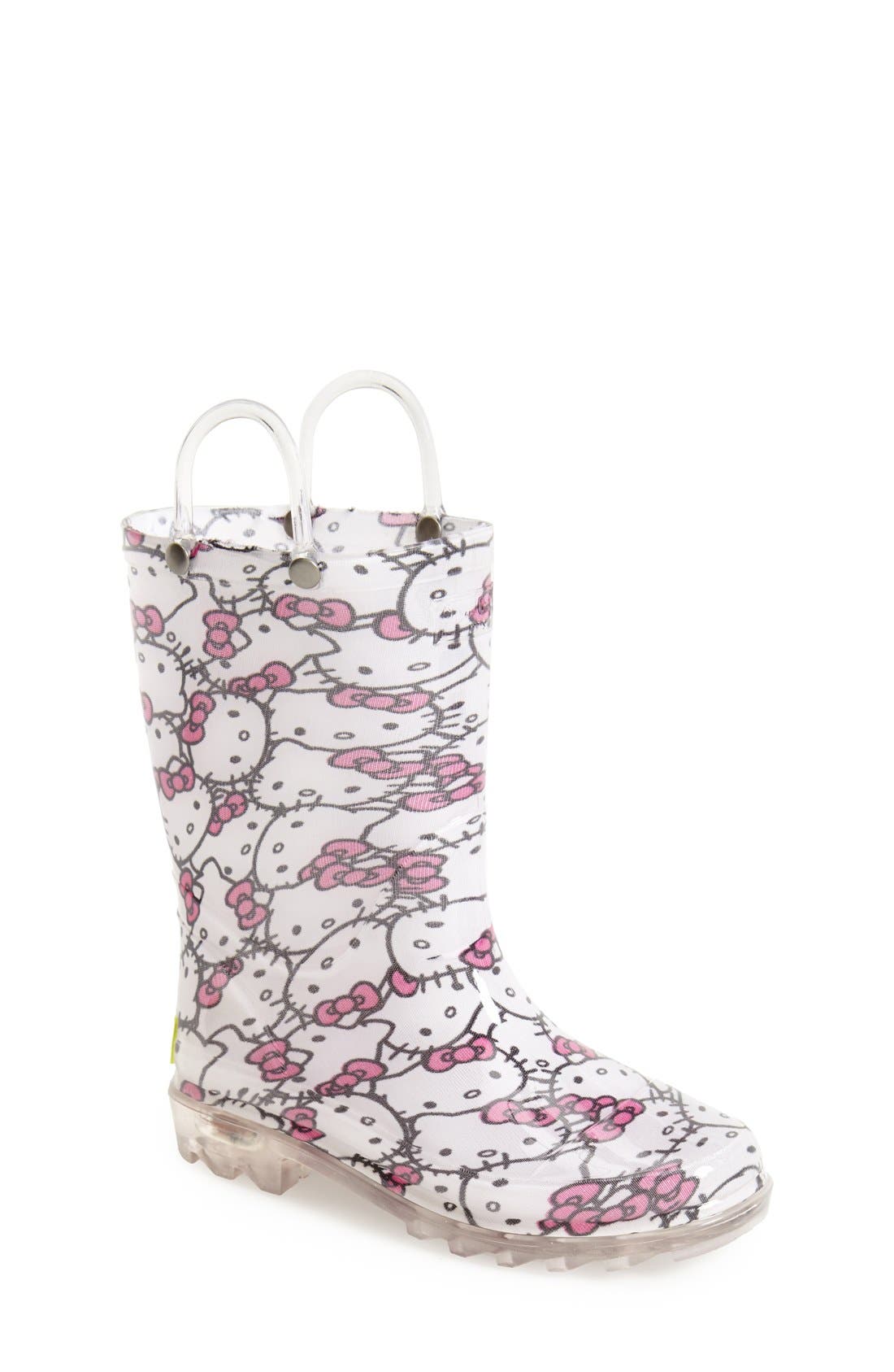 women's light up rain boots