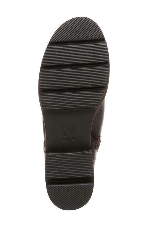 Naturalizer Darry-bootie Lug Sole Chelsea Booties In Dark Brown