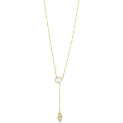 Freida Rothman Fleur Bloom Lariat Necklace