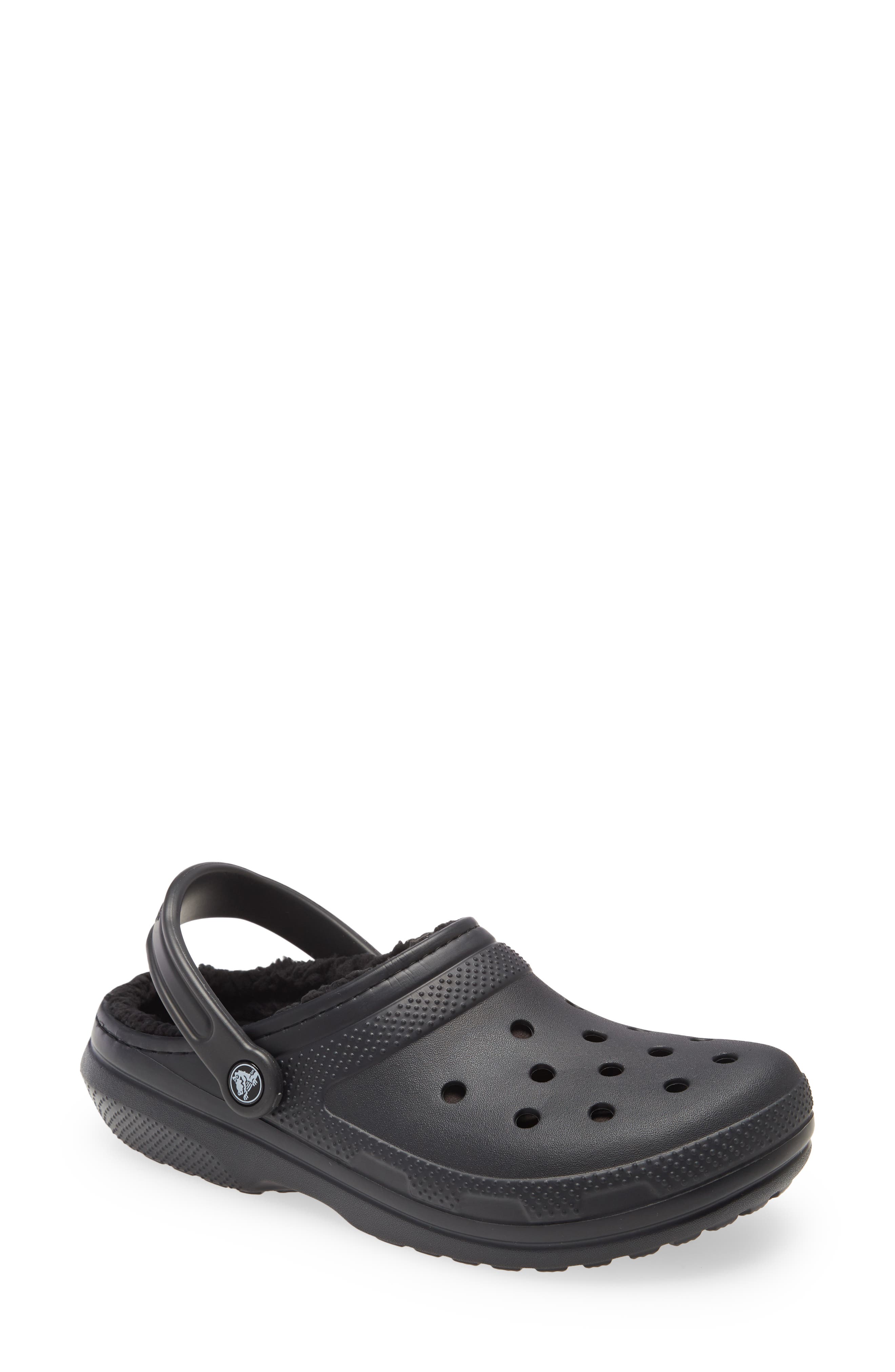 CROCS ™ Classic Lined Slipper in Black/Black 