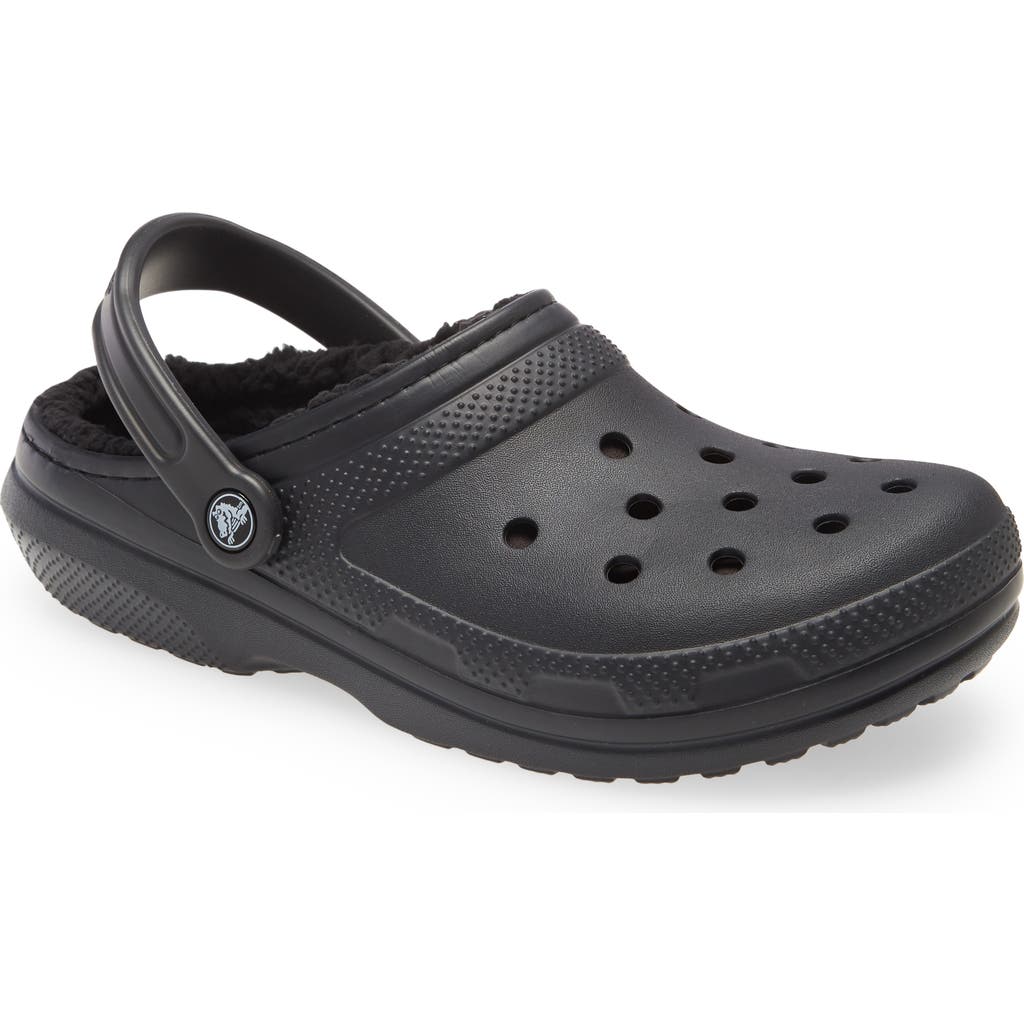 CROCS ™ Classic Lined Slipper in Black/Black