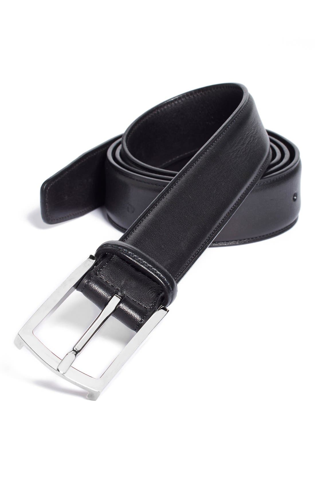 Polo Ralph Lauren Men#39;s Harness Leather Belt - Black