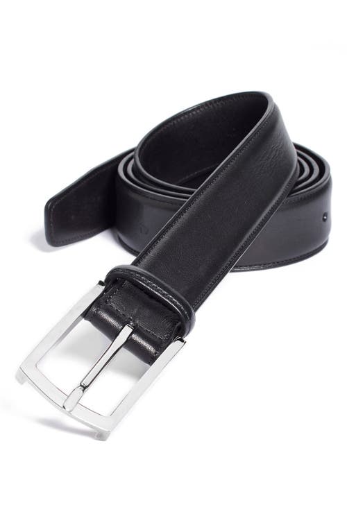 Leather Belt in Black