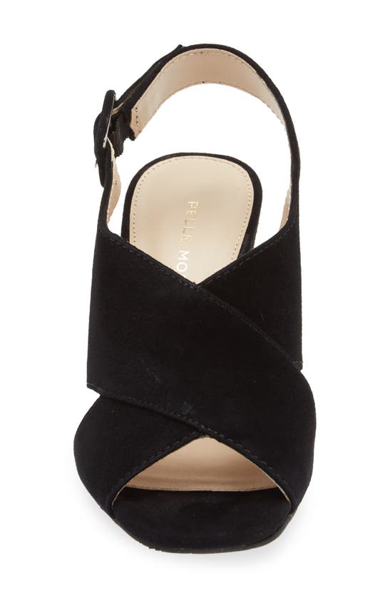 Shop Pelle Moda Rina Wedge Sandal In Black