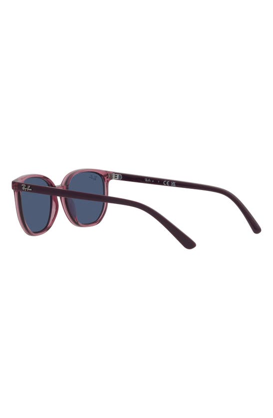 Ray Ban Ray-ban Kids' Elliot Junior 46mm Square Sunglasses In Trans Pink