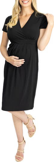 Angel Maternity Surplice Maternity/Nursing Dress | Nordstrom