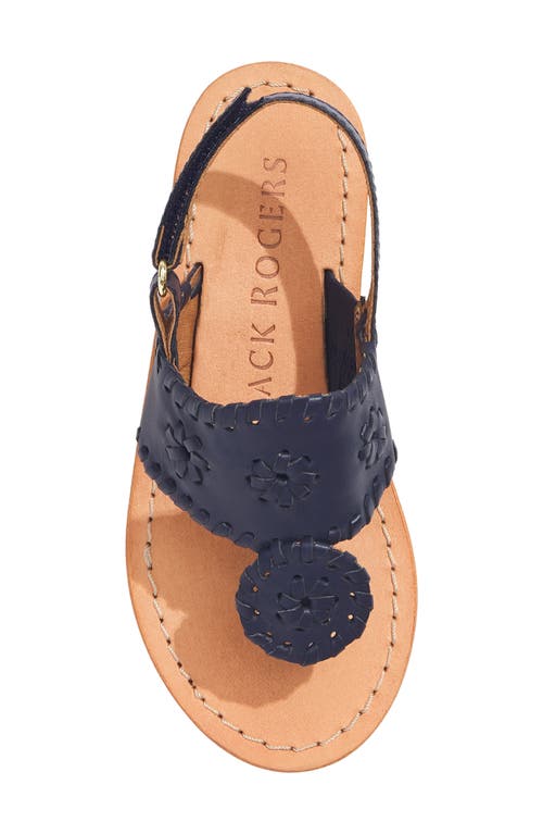 Shop Jack Rogers Jacks Slingback Sandal In Midnight/midnight