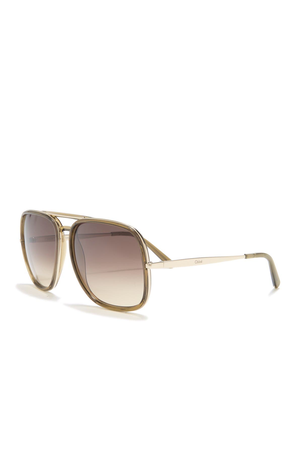 Chloe | 60mm Aviator Sunglasses | Nordstrom Rack