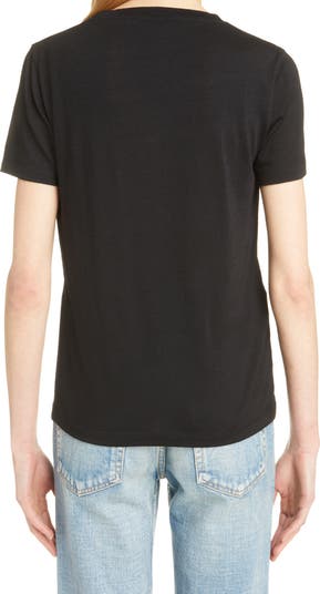 Yves saint laurent 2024 black t shirt
