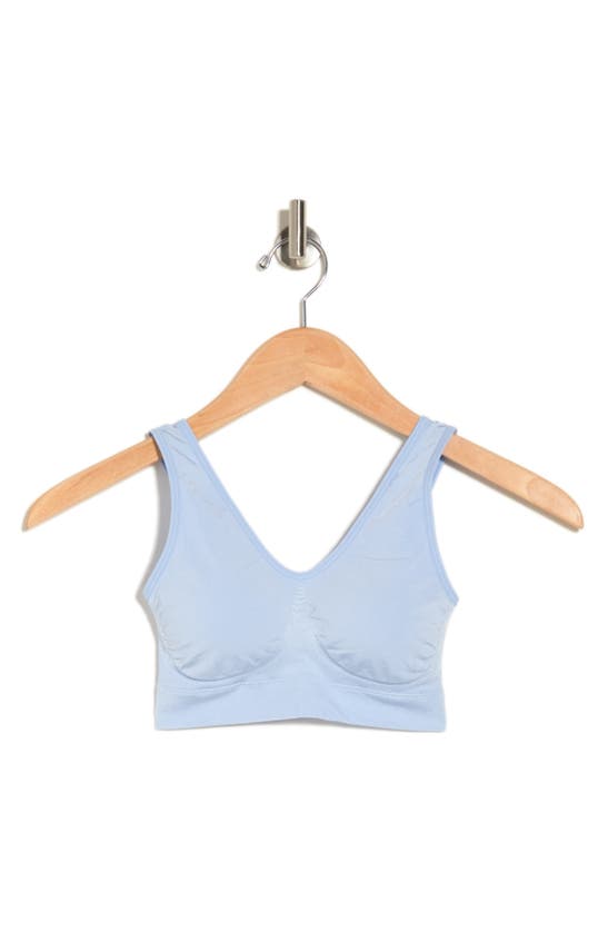 Wacoal B Smooth Seamless Bralette In Chambray Blue