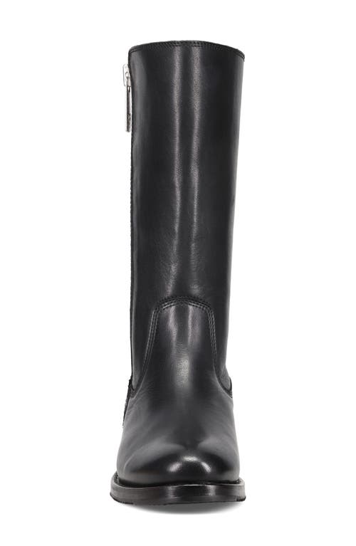 Shop Frye Madison Heavy Zip Boot In Black