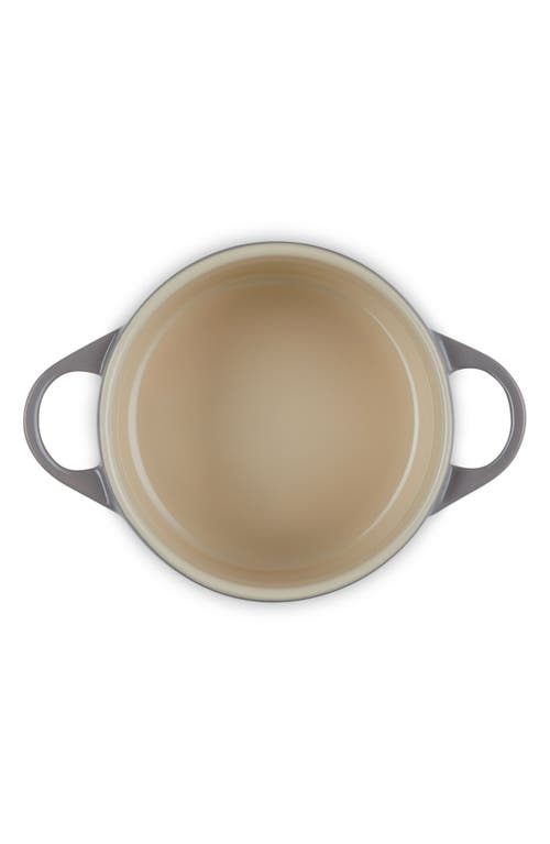 Le Creuset Mini Round Cocotte In Oyster