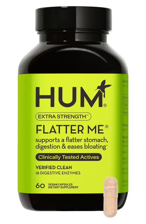 Hum Nutrition Flatterr Me Extra Strength Digestive Enzyme Supplement at Nordstrom