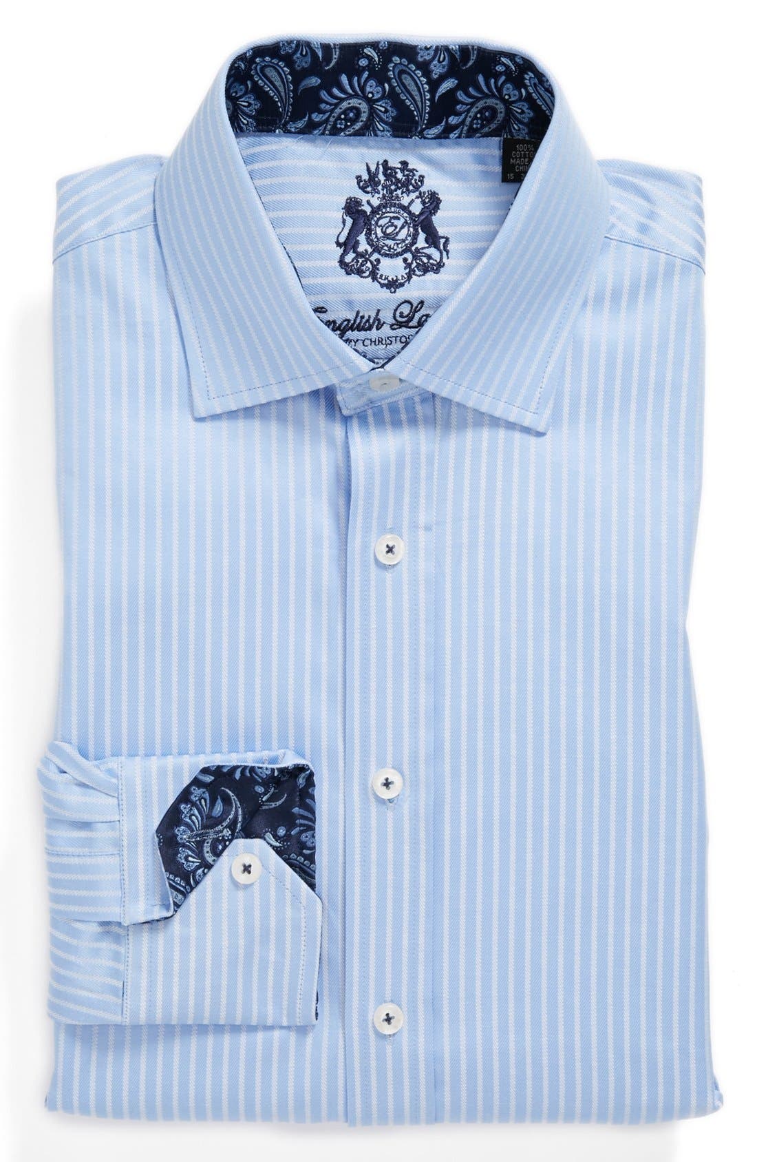 English Laundry Trim Fit Dress Shirt Nordstrom
