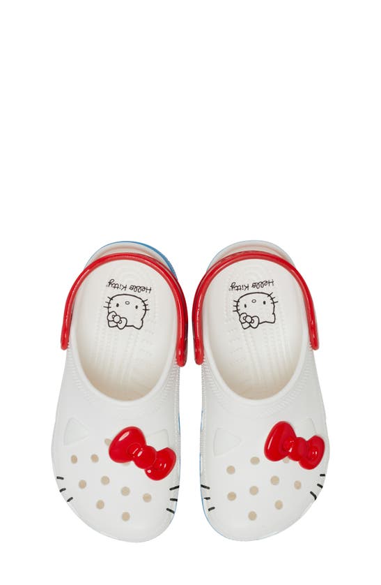 Shop Crocs X Hello Kitty Kids' Classic Clog In White