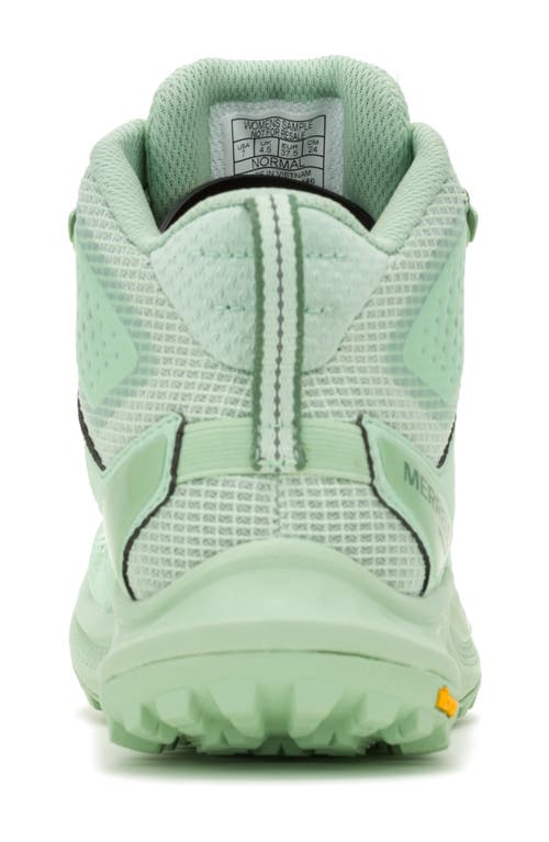 Merrell Antora 3 Mid Trail Running Sneaker In Mentha
