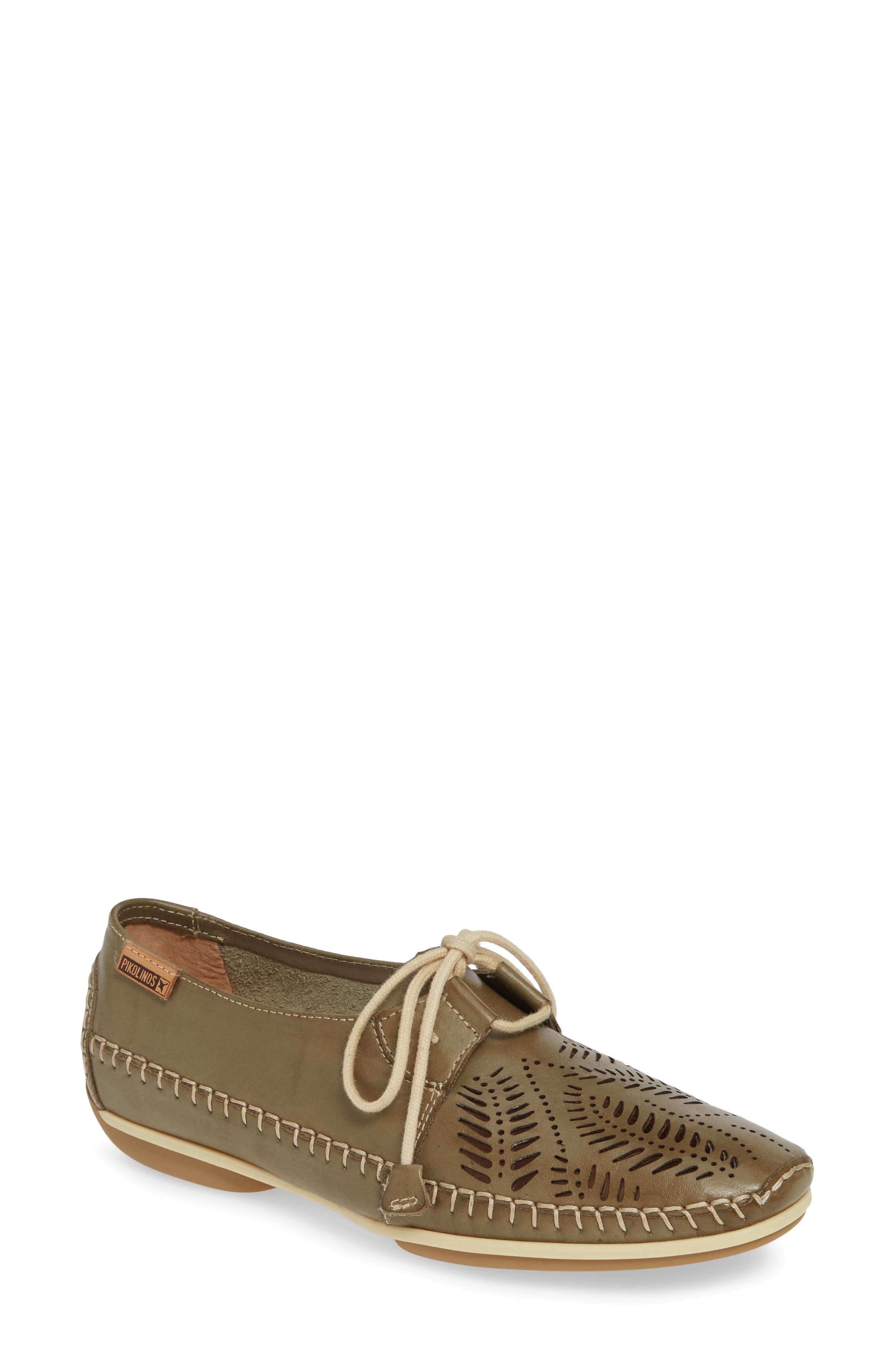 Pikolinos Roma Perforated Lace-Up, Grey