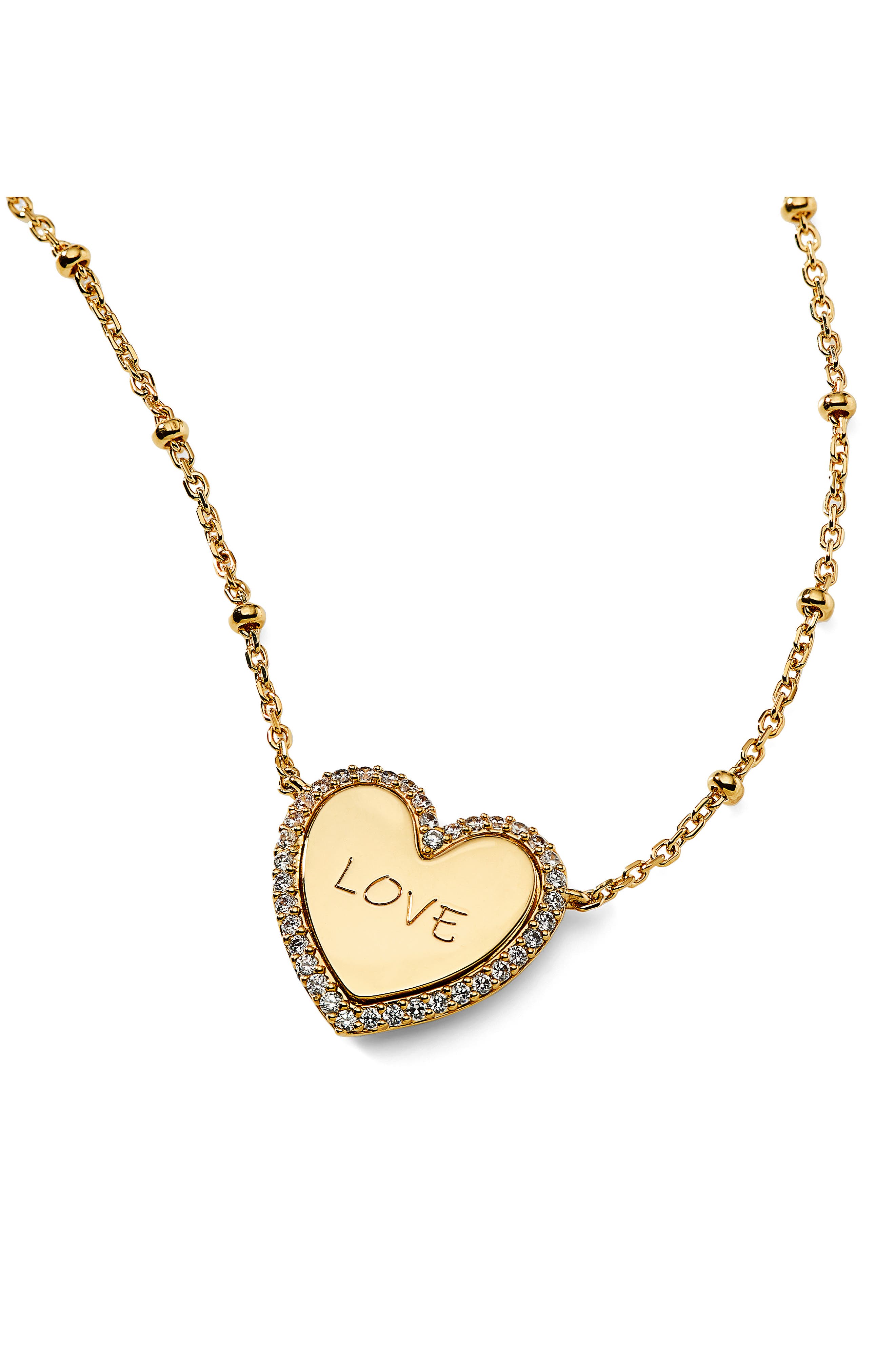 Nordstrom sale heart necklace