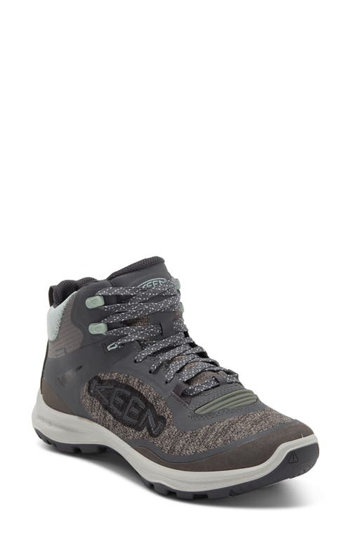 Keen Terradora Flex Waterproof Mid Hiking Boot In Gray