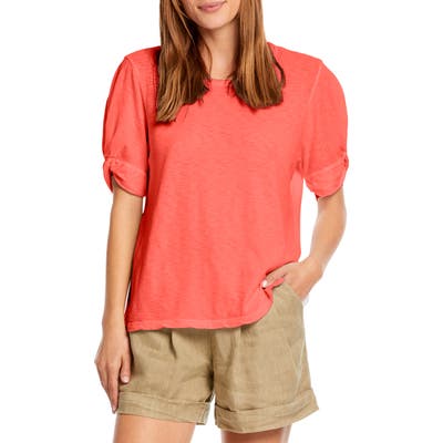 Michael Stars Victoria Knotted Sleeve Tee
