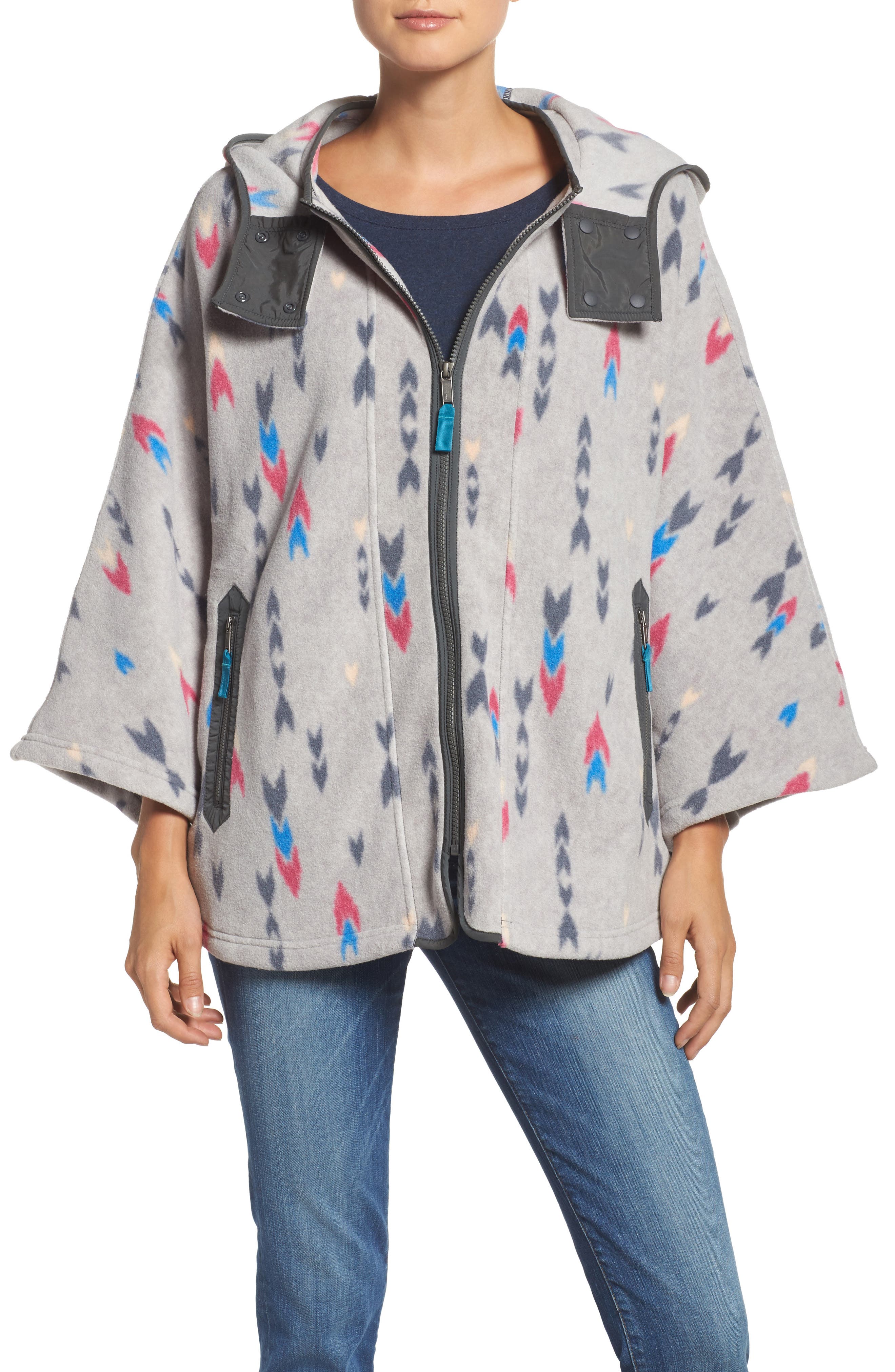 Patagonia 'Synchilla' Fleece Poncho Nordstrom