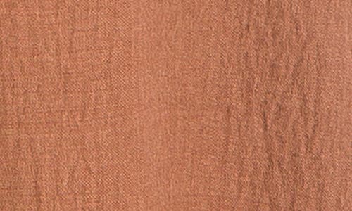 Max Studio Textured Crop Maxi Skirt In Chestnut