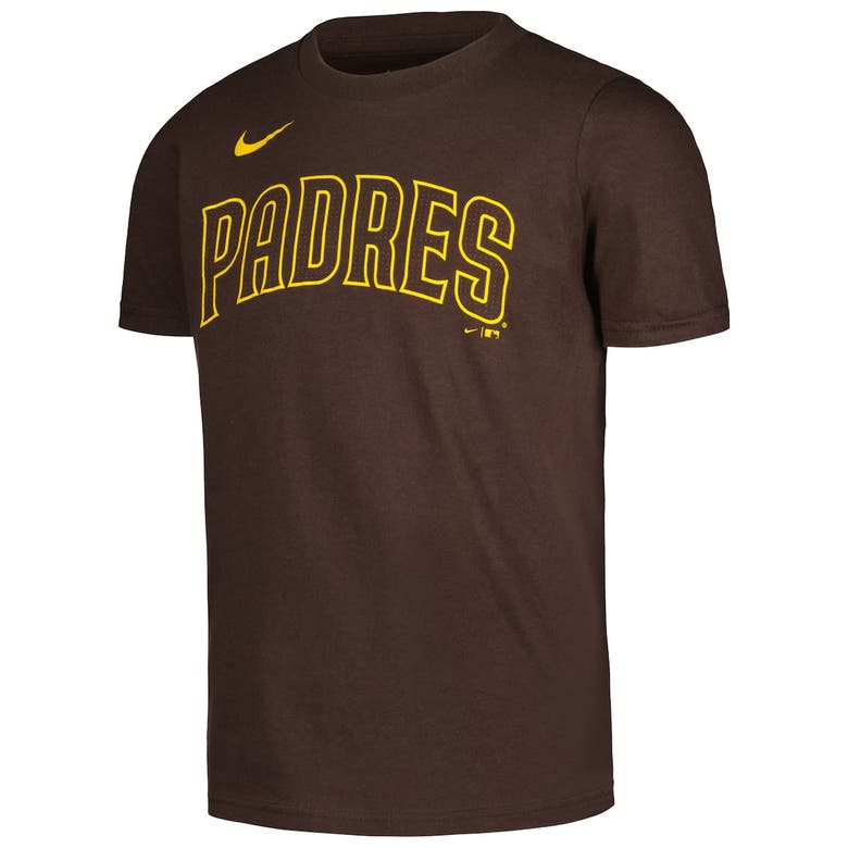 Shop Nike Youth  Fernando Tatis Jr. Brown San Diego Padres Home Player Name & Number T-shirt