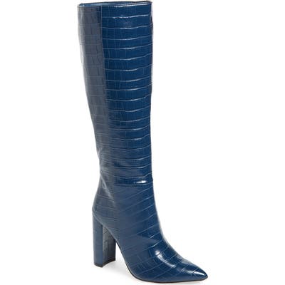 Steve Madden Triumph Knee High Boot- Blue
