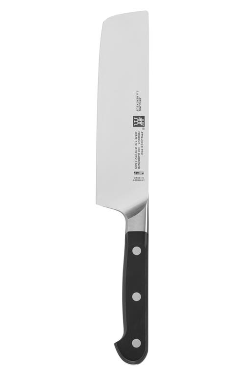 Zwilling Pro 6.5-inch Nakiri Knife In Stainless Steel