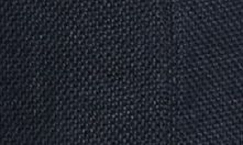 Shop Max Mara Cadice Linen Blend Crop Pants In Navy