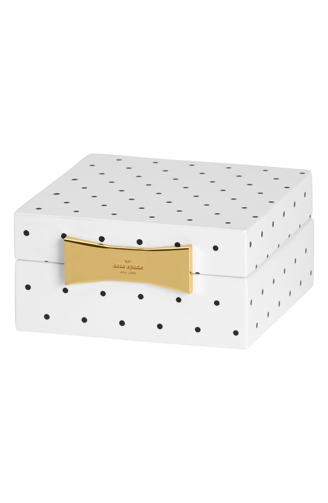 kate spade new york 'garden drive' square jewelry box Nordstrom