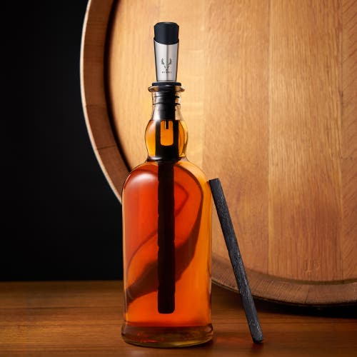 Viski Alchemi Liquor Aging Kit Set Of 3 In Black